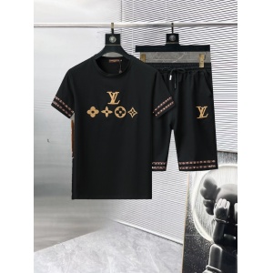 $65.00,Louis Vuitton Shirt&Short Set For Men # 290245