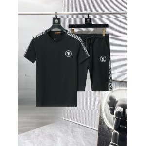 $65.00,Louis Vuitton Shirt&Short Set For Men # 290248