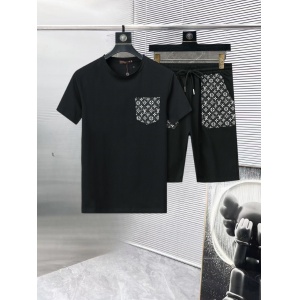$65.00,Louis Vuitton Shirt&Short Set For Men # 290249