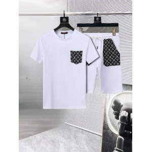 $65.00,Louis Vuitton Shirt&Short Set For Men # 290250