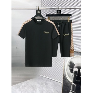 $65.00,Gucci Shirt&Short Set For Men # 290251