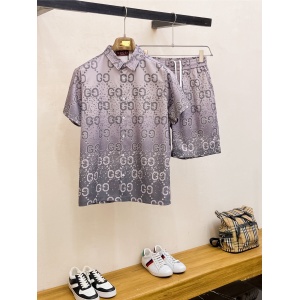 $69.00,Gucci Shirt&Short Set For Men # 290272
