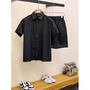 $69.00,Gucci Shirt&Short Set For Men # 290274