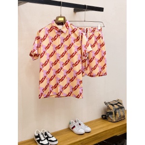$69.00,Gucci Shirt&Short Set For Men # 290275