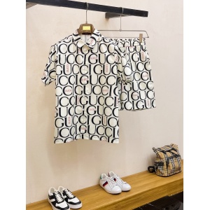$69.00,Gucci Shirt&Short Set For Men # 290277