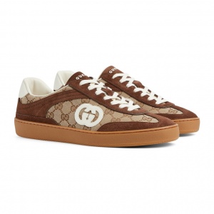 $92.00,Gucci Interlocking G Mesh Sneakers Unisex # 290645