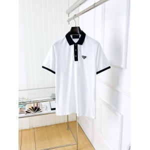 $34.00,Prada Short Sleeve Polo Shirts For Men # 290971