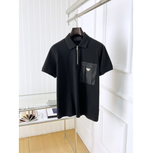 $34.00,Prada Short Sleeve Polo Shirts For Men # 290975