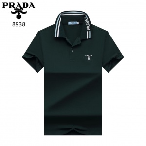 $34.00,Prada Short Sleeve Polo Shirts For Men # 291038