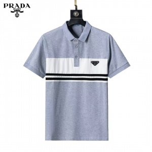 $34.00,Prada Short Sleeve Polo Shirts For Men # 291171