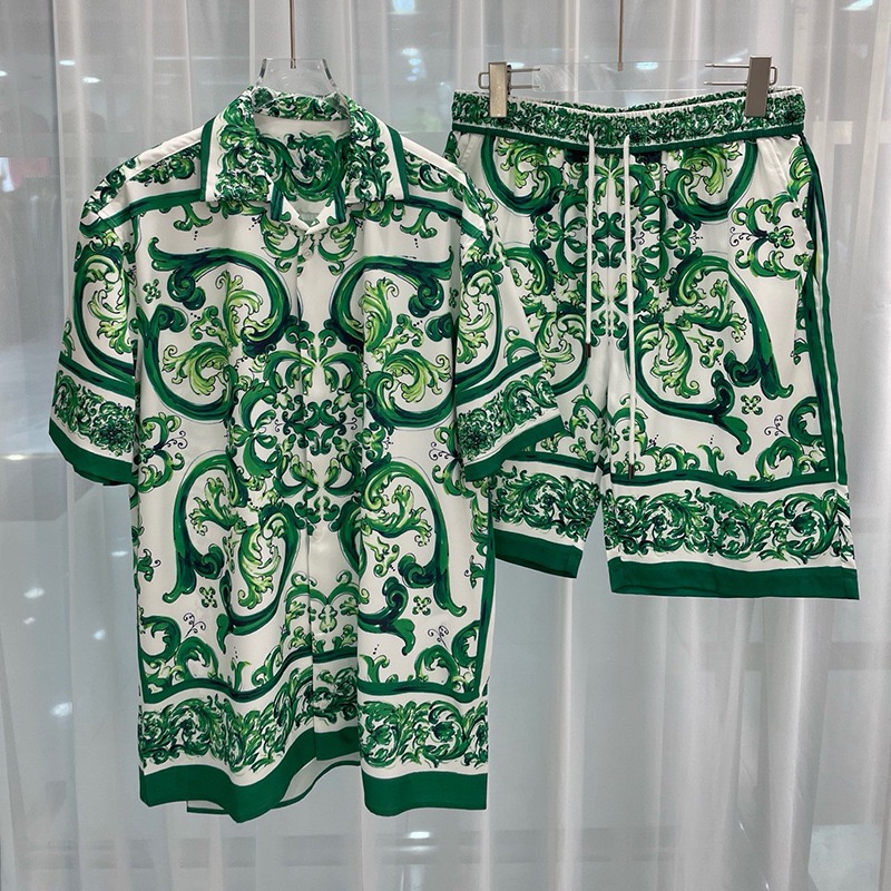 Gucci Shirt&Short Set For Men # 290229