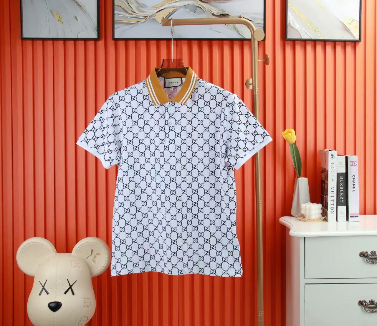 Gucci Short Sleeve Polo Shirts For Men # 290916
