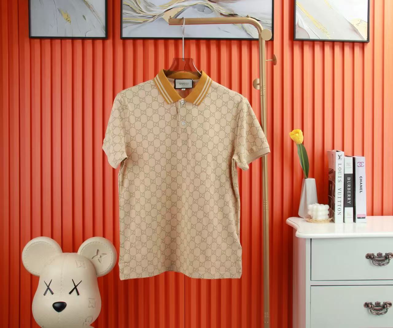 Gucci Short Sleeve Polo Shirts For Men # 290917