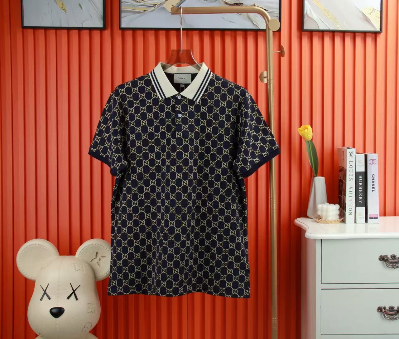 Gucci Short Sleeve Polo Shirts For Men # 290918