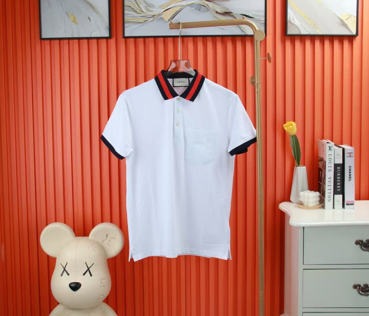 Gucci Short Sleeve Polo Shirts For Men # 290931