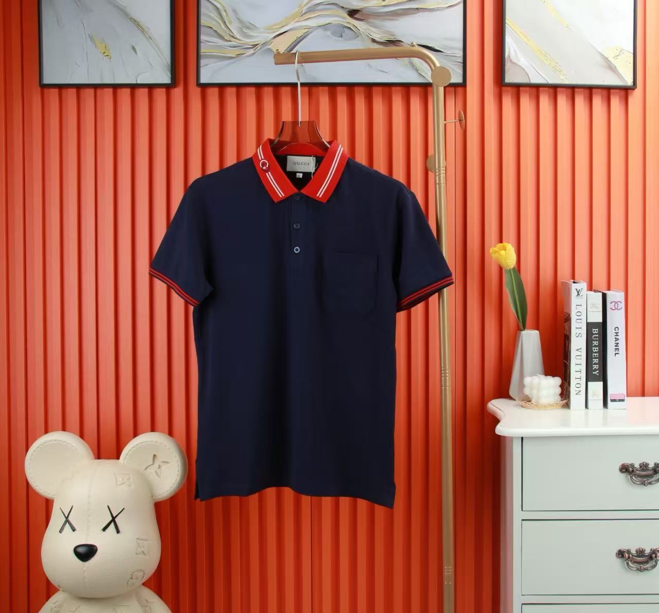 Gucci Short Sleeve Polo Shirts For Men # 290932