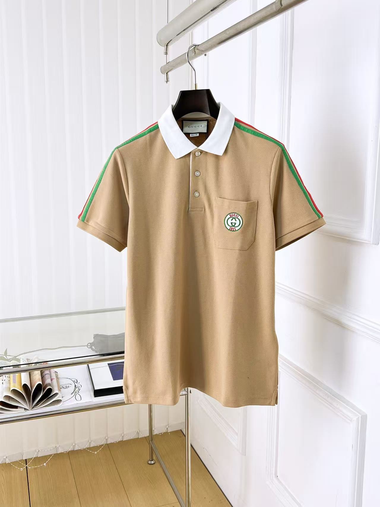 Gucci Short Sleeve Polo Shirts For Men # 290958