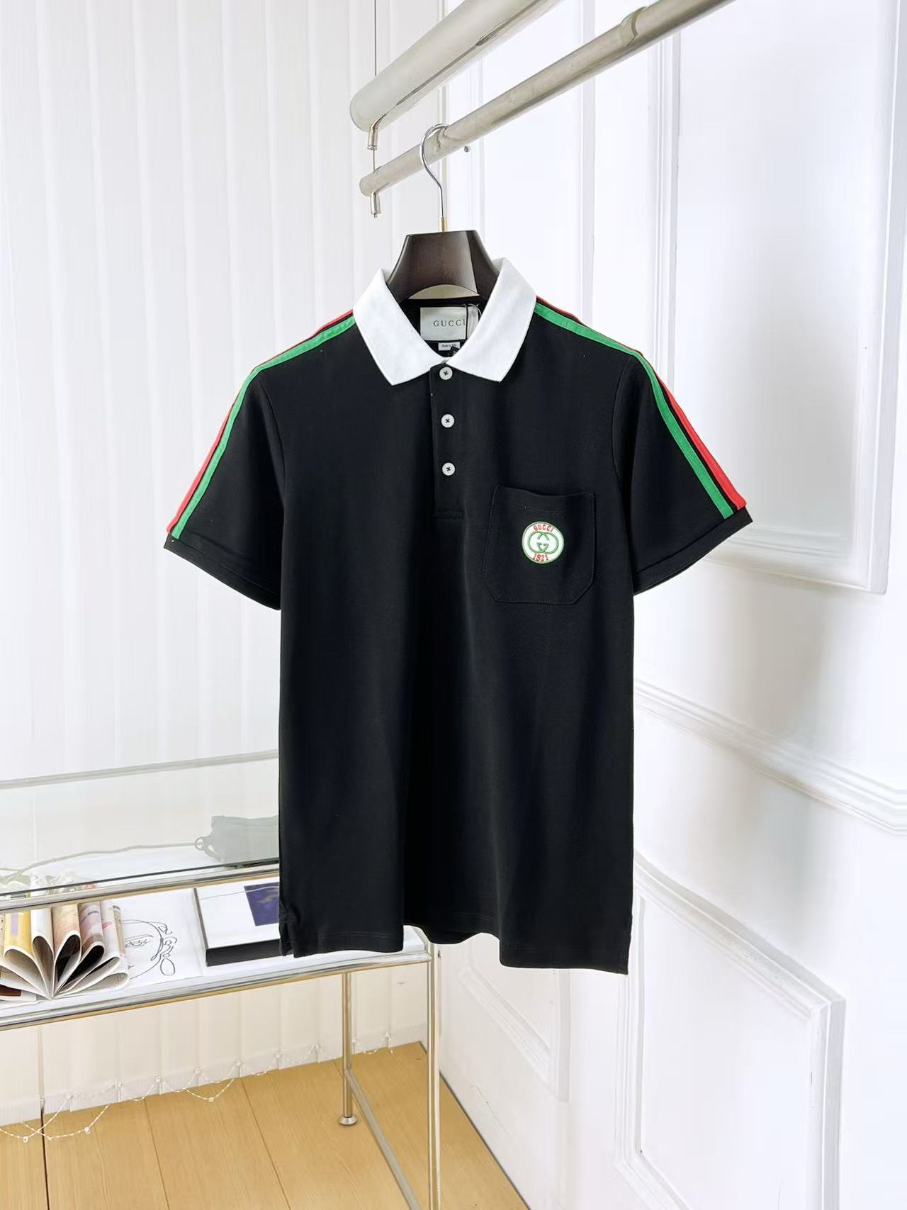 Gucci Short Sleeve Polo Shirts For Men # 290959