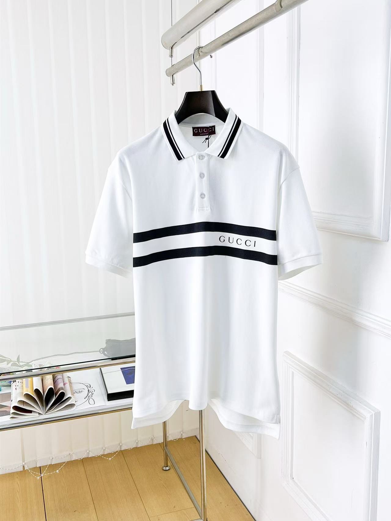 Gucci Short Sleeve Polo Shirts For Men # 290960