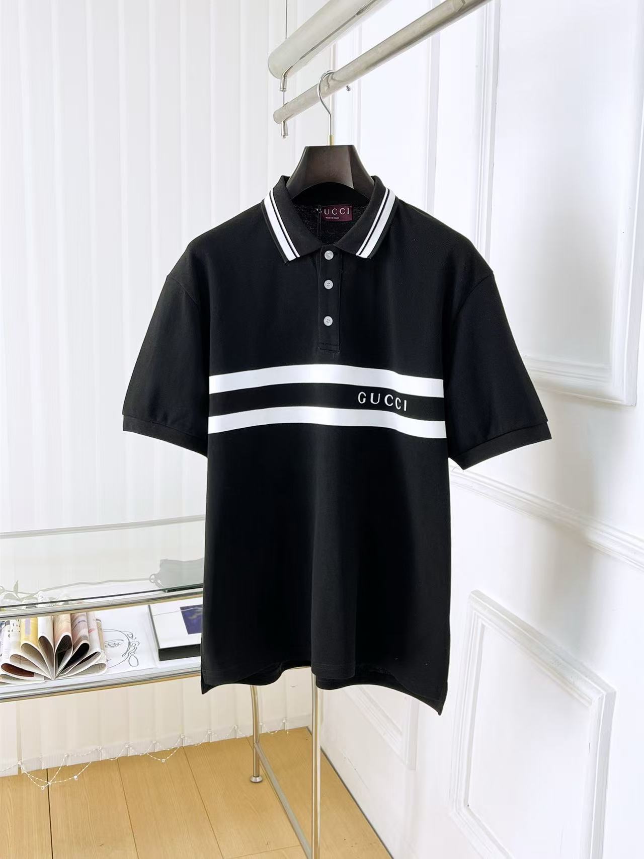 Gucci Short Sleeve Polo Shirts For Men # 290961
