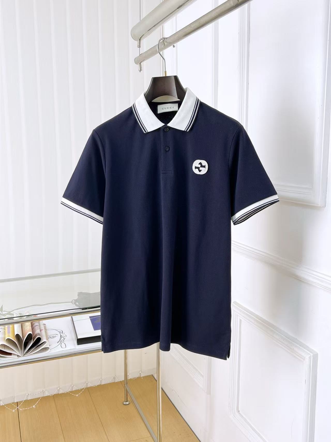 Gucci Short Sleeve Polo Shirts For Men # 290962