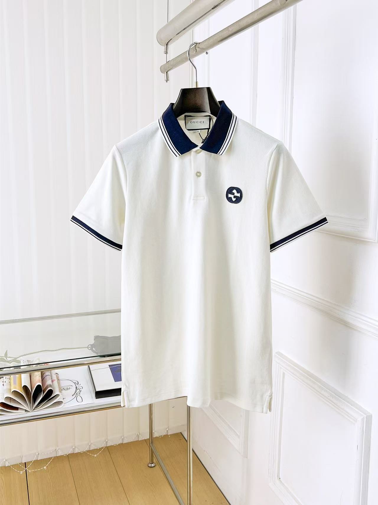 Gucci Short Sleeve Polo Shirts For Men # 290963