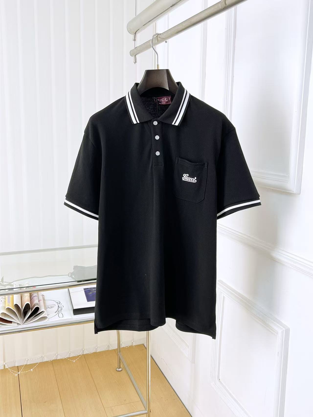 Gucci Short Sleeve Polo Shirts For Men # 290965