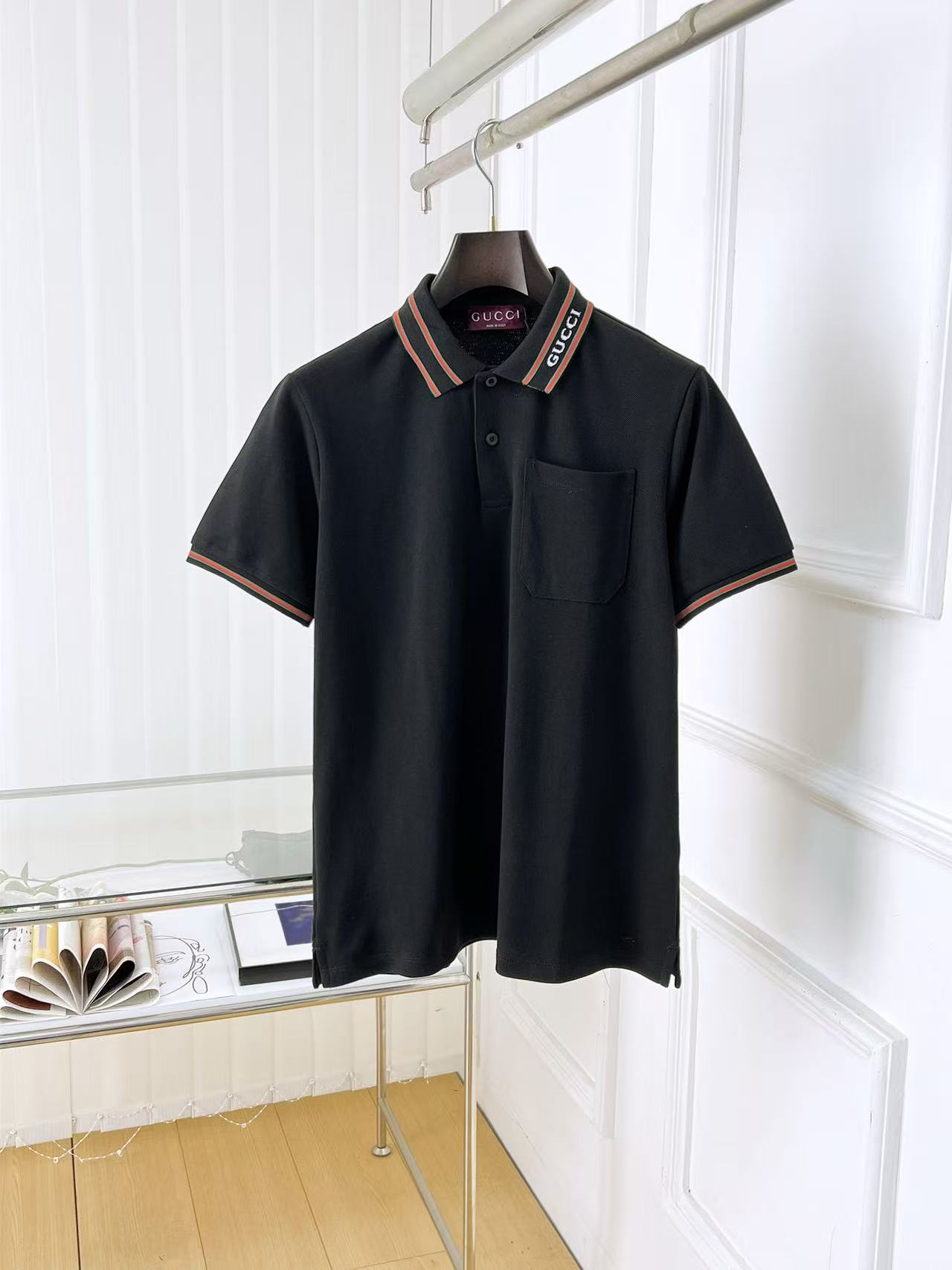 Gucci Short Sleeve Polo Shirts For Men # 290967