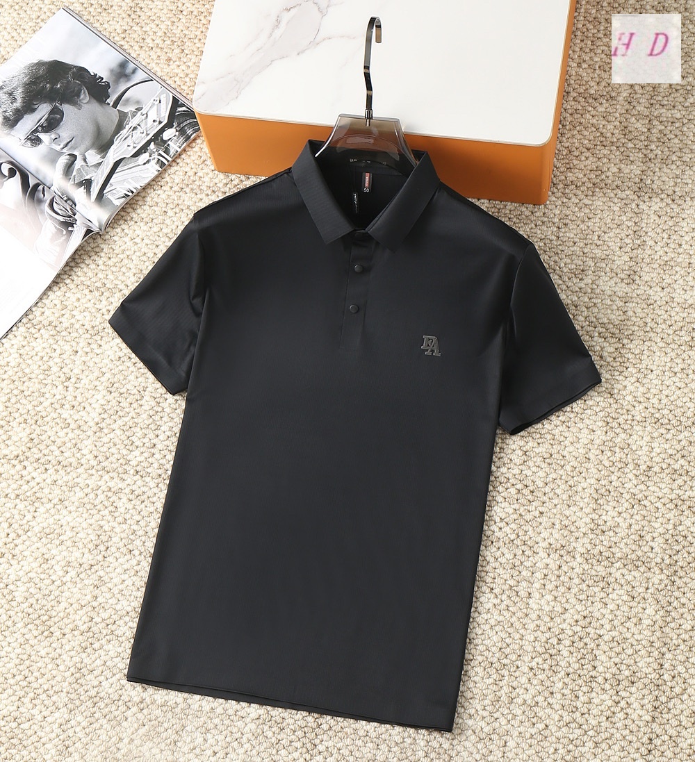 Armani Short Sleeve Polo Shirts For Men # 291387