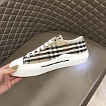 Burberry Canvas Shoes For Women # 290054, cheap Burberry Shoes