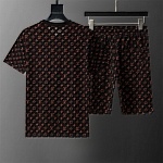 Louis Vuitton Shirt&Short Set For Men # 290233, cheap LV Tracksuits