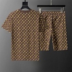 Louis Vuitton Shirt&Short Set For Men # 290234, cheap LV Tracksuits