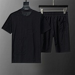 Louis Vuitton Shirt&Short Set For Men # 290242, cheap LV Tracksuits