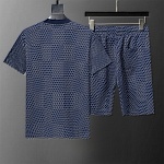 Louis Vuitton Shirt&Short Set For Men # 290244, cheap LV Tracksuits