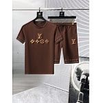 Louis Vuitton Shirt&Short Set For Men # 290247, cheap LV Tracksuits