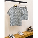 Fendi Shirt&Short Set For Men # 290267, cheap Fendi Shirt Short
