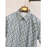 Fendi Shirt&Short Set For Men # 290267, cheap Fendi Shirt Short