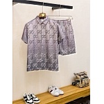 Gucci Shirt&Short Set For Men # 290272, cheap Gucci Shirt Short