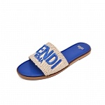 Fendi Slippers For Women # 290603, cheap Fendi Slippers