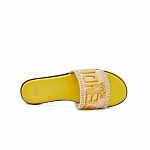 Fendi Slippers For Women # 290604, cheap Fendi Slippers