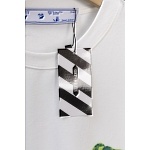 Off White Short Sleeve T Shirt For Men # 290784, cheap Off White T Shirts