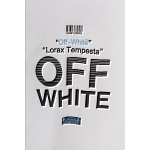 Off White Short Sleeve T Shirt For Men # 290788, cheap Off White T Shirts