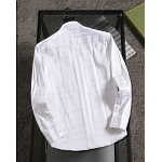 Burberry Long Sleeve Shirts For Men # 290906, cheap Burberry Shirts
