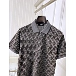 Fendi Short Sleeve Polo Shirts For Men # 290951, cheap For Men