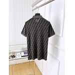 Fendi Short Sleeve Polo Shirts For Men # 290951, cheap For Men