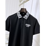Fendi Short Sleeve Polo Shirts For Men # 290956, cheap For Men