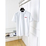 Prada Short Sleeve Polo Shirts For Men # 290973