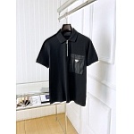 Prada Short Sleeve Polo Shirts For Men # 290975