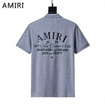 Amiri Short Sleeve Polo Shirts For Men # 291122, cheap Amiri T Shirt