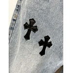 Chrome Hearts Jeans For Men # 291576, cheap Chrome Hearts Jeans
